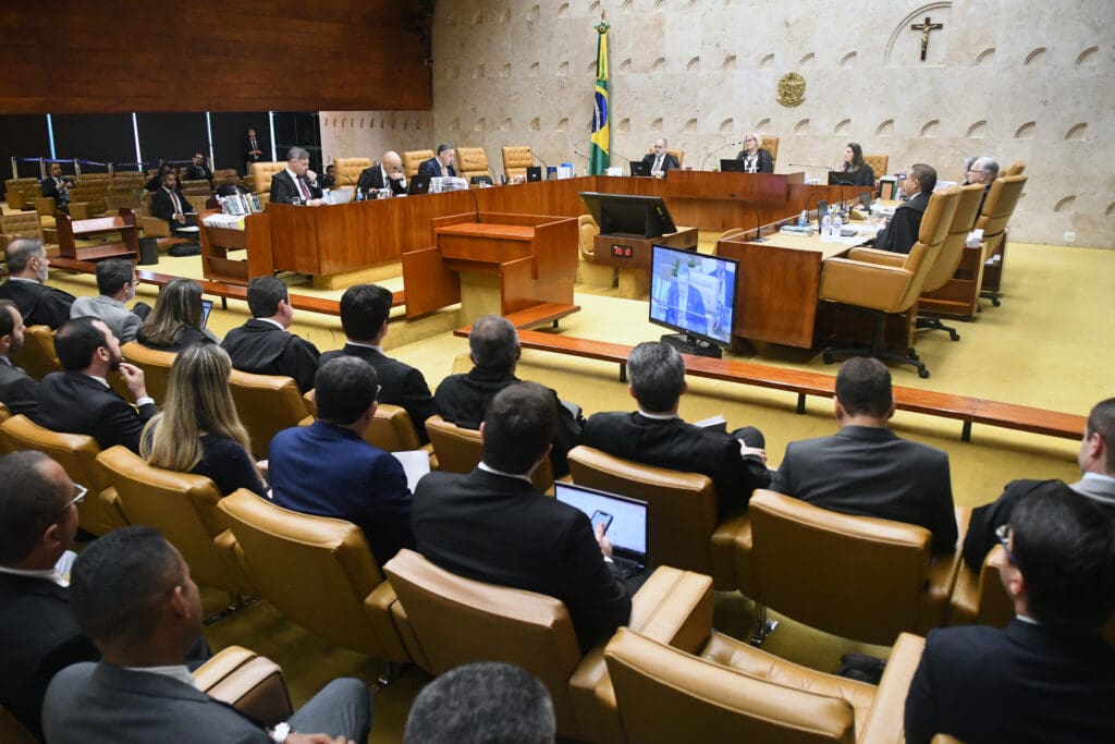 Sessão do Supremo Tribunal Federal