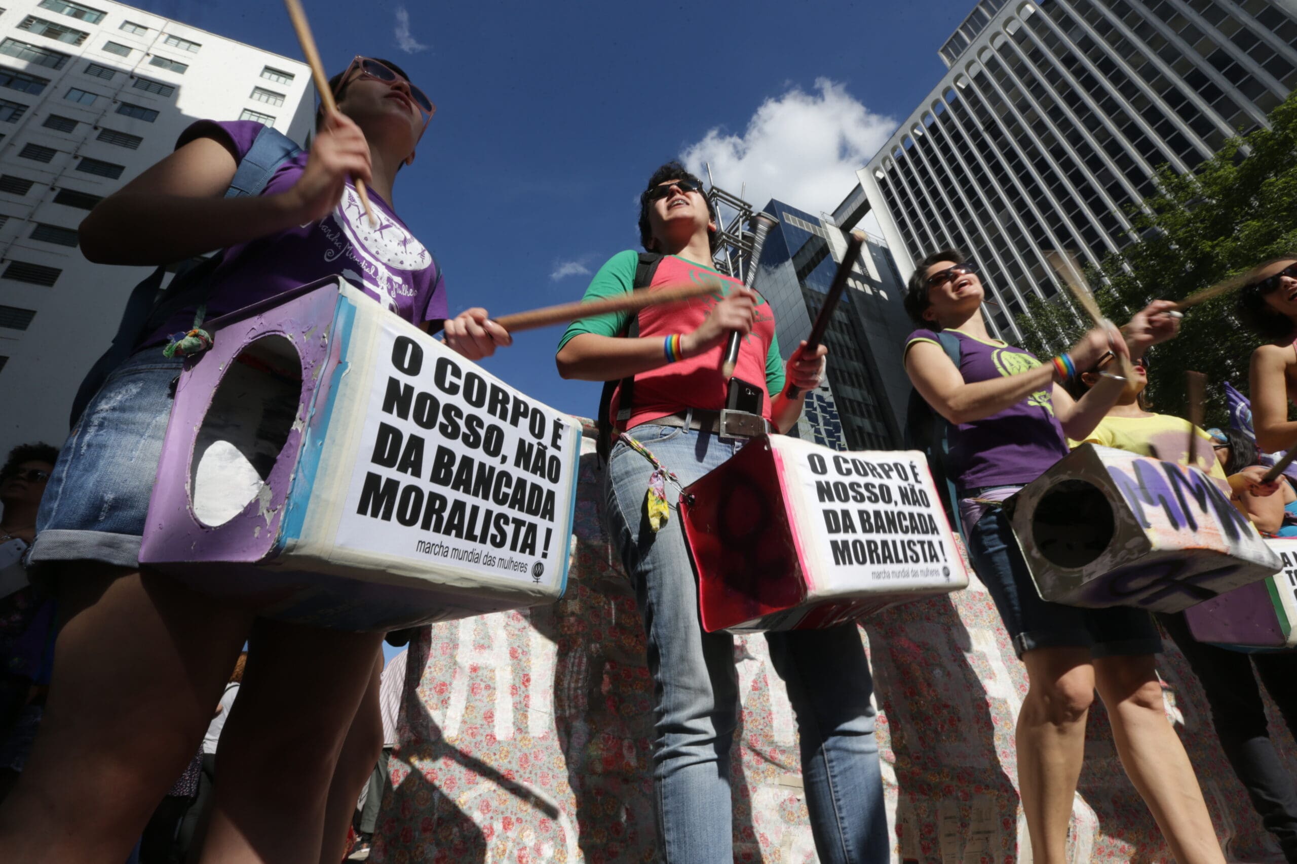 Décima terceira Caminhada de Mulheres Lésbicas e Bissexuais de São Paulo. Foto: Paulo Pinto/ Fotos Públicas