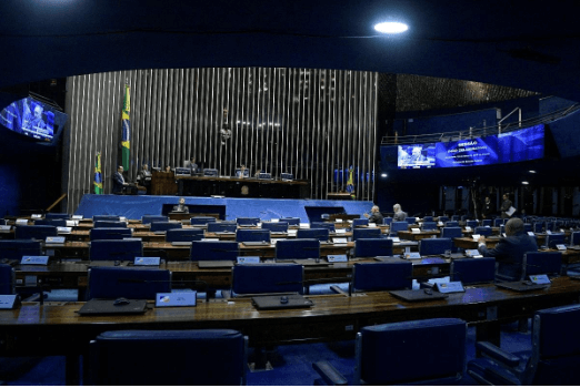 Plenário do Senado Federal durante sessão não deliberativa. Arquivo fotográfico do Senado