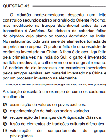 Sociologia ENEM: quais são as 5 matérias que caem na prova?